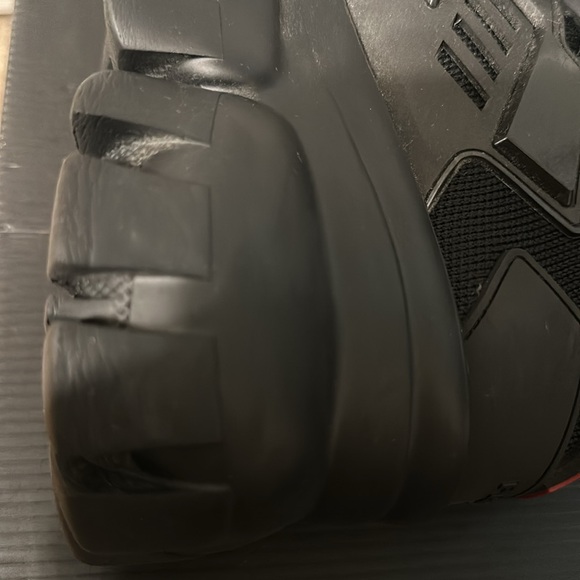 Prada Calzature Donna Nero maglia tech rubber wedge sneakers, Sz 35.5 - Picture 13 of 16